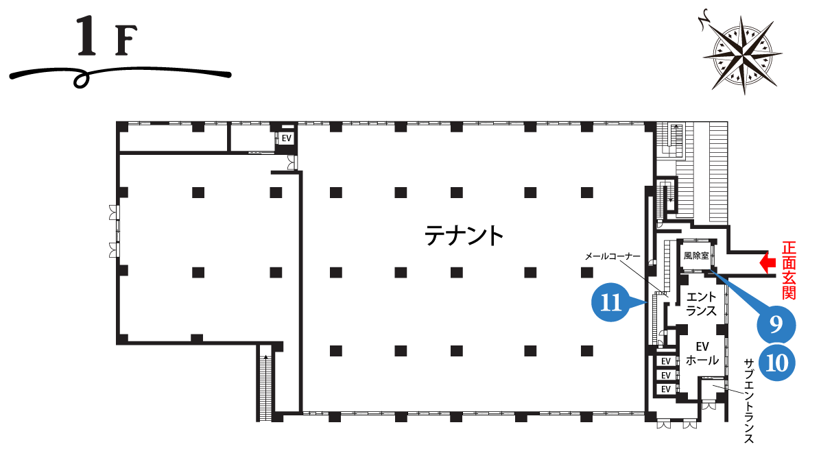 平面図1F