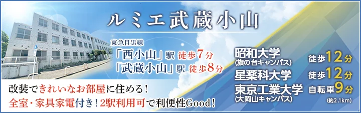 ルミエ武蔵小山