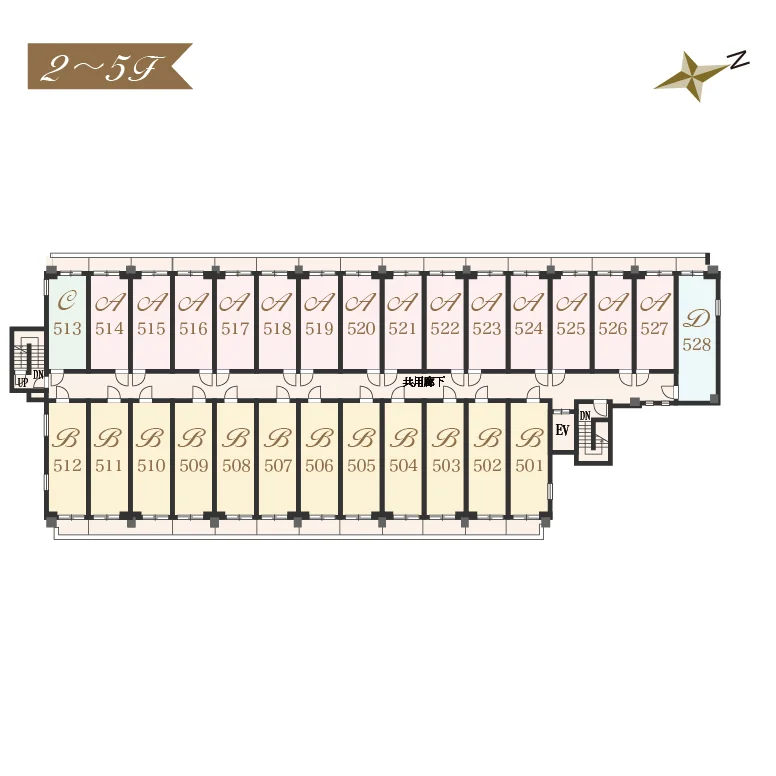 2-5F