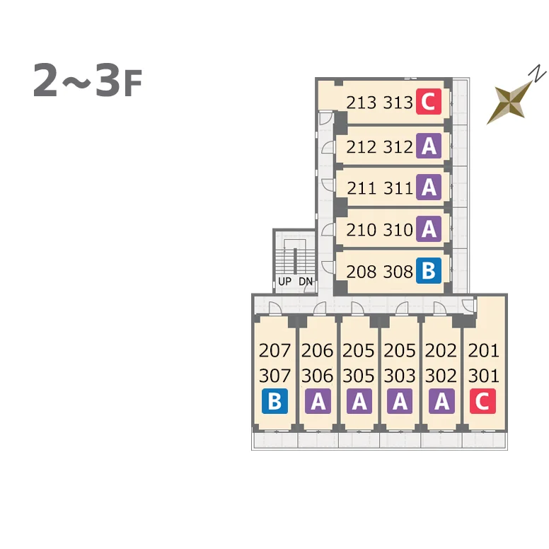 2～3F