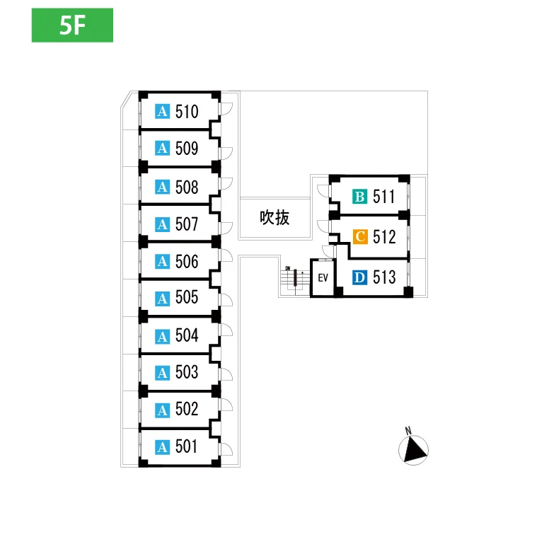 2F～3F