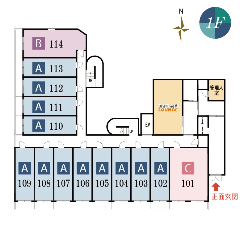 1F