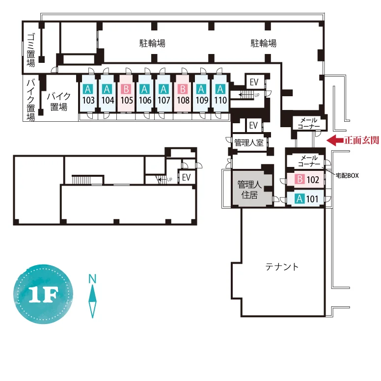 1F