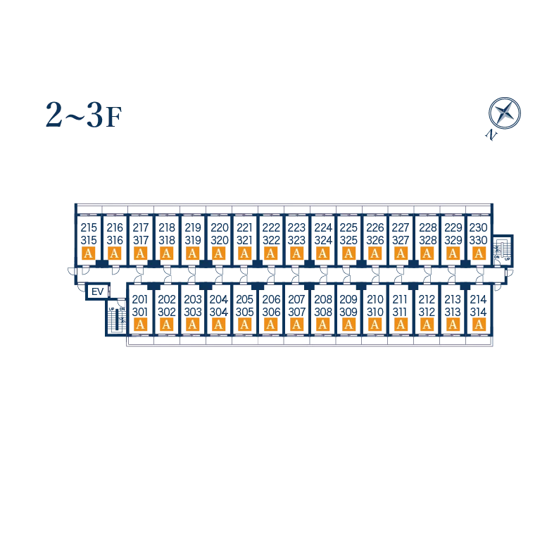 2～3F