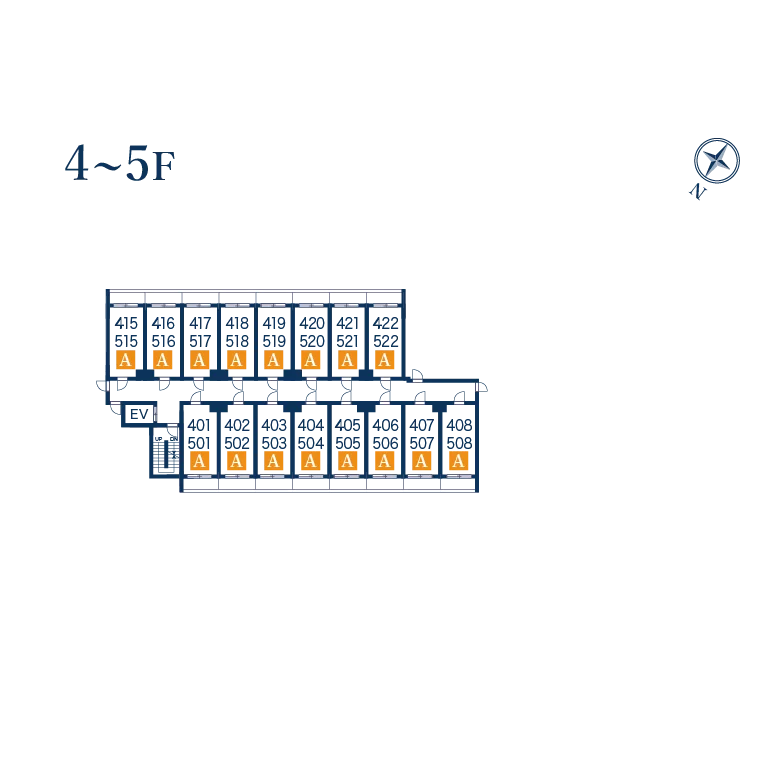 4～5F