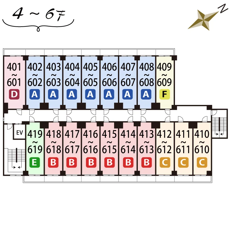 4～6F