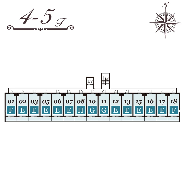 4～5F