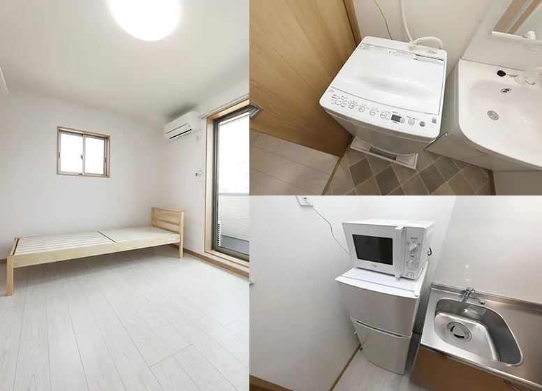 全室・家具家電付き