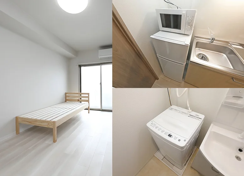 全室・家具家電付き