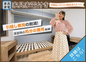 家具家電付きデザインルーム