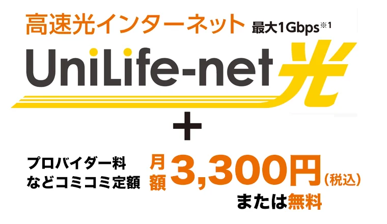 高速光インターネット回線導入マンション