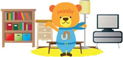 クマと家具