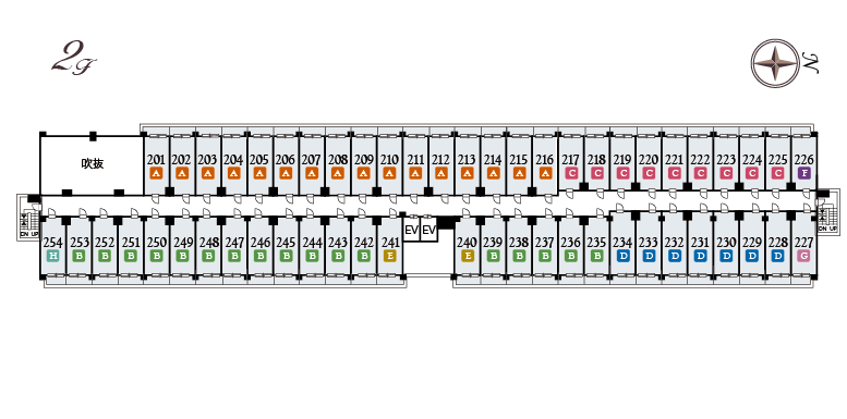 2～5F