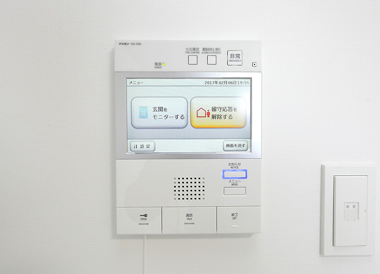 モニター付インターフォン