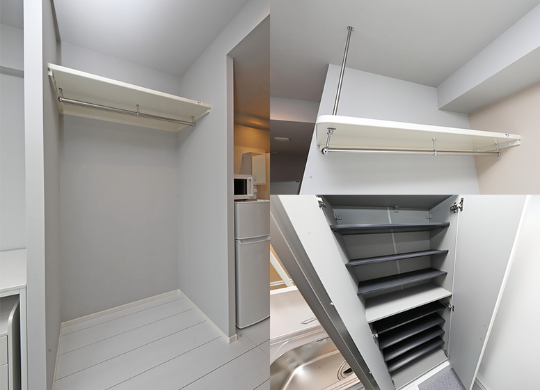 クローゼット・吊棚等収納