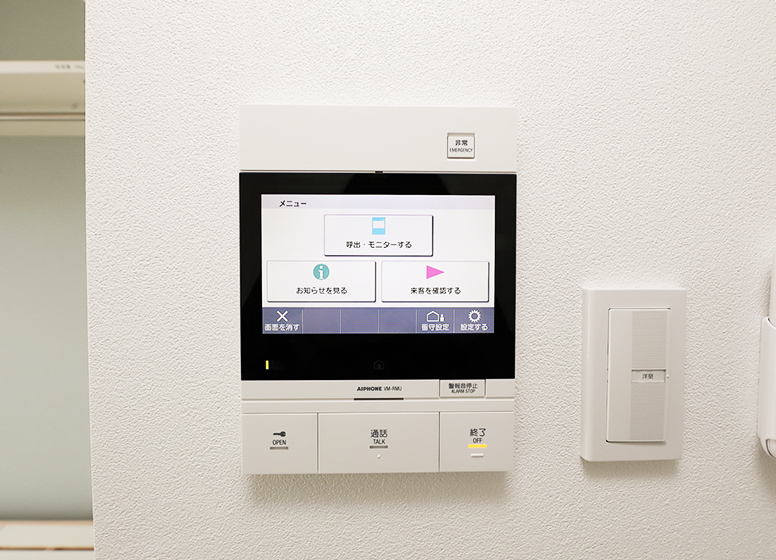 モニター付インターフォン