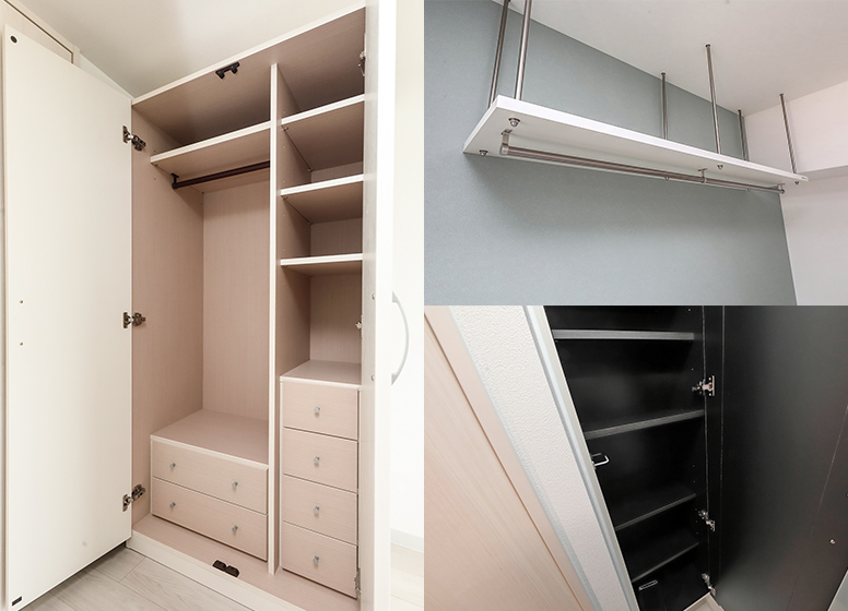 クローゼット・吊棚等