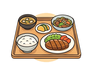 食事・家具家電付きも